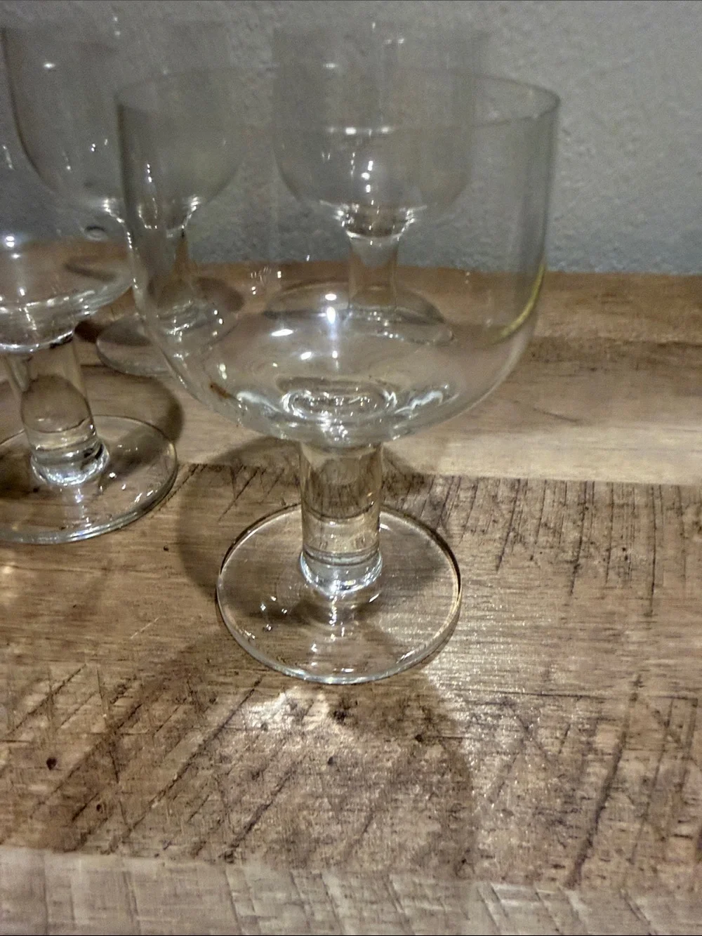 Rosenthal Clear Stemmed Glasses - Transparent Set of 4